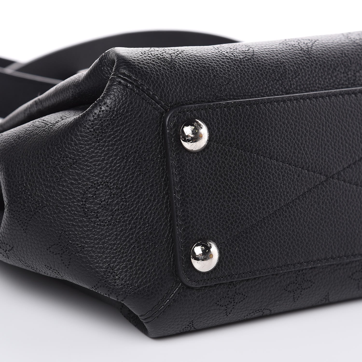 Louis Vuitton Mahina Babylone Chain BB Black 7 of 9