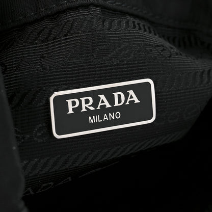 Prada Re-Nylon Saffiano Bucket Wristlet Black 5 of 13