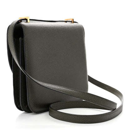 Hermes Epsom Constance 18 Vert De Gris 2 of 14