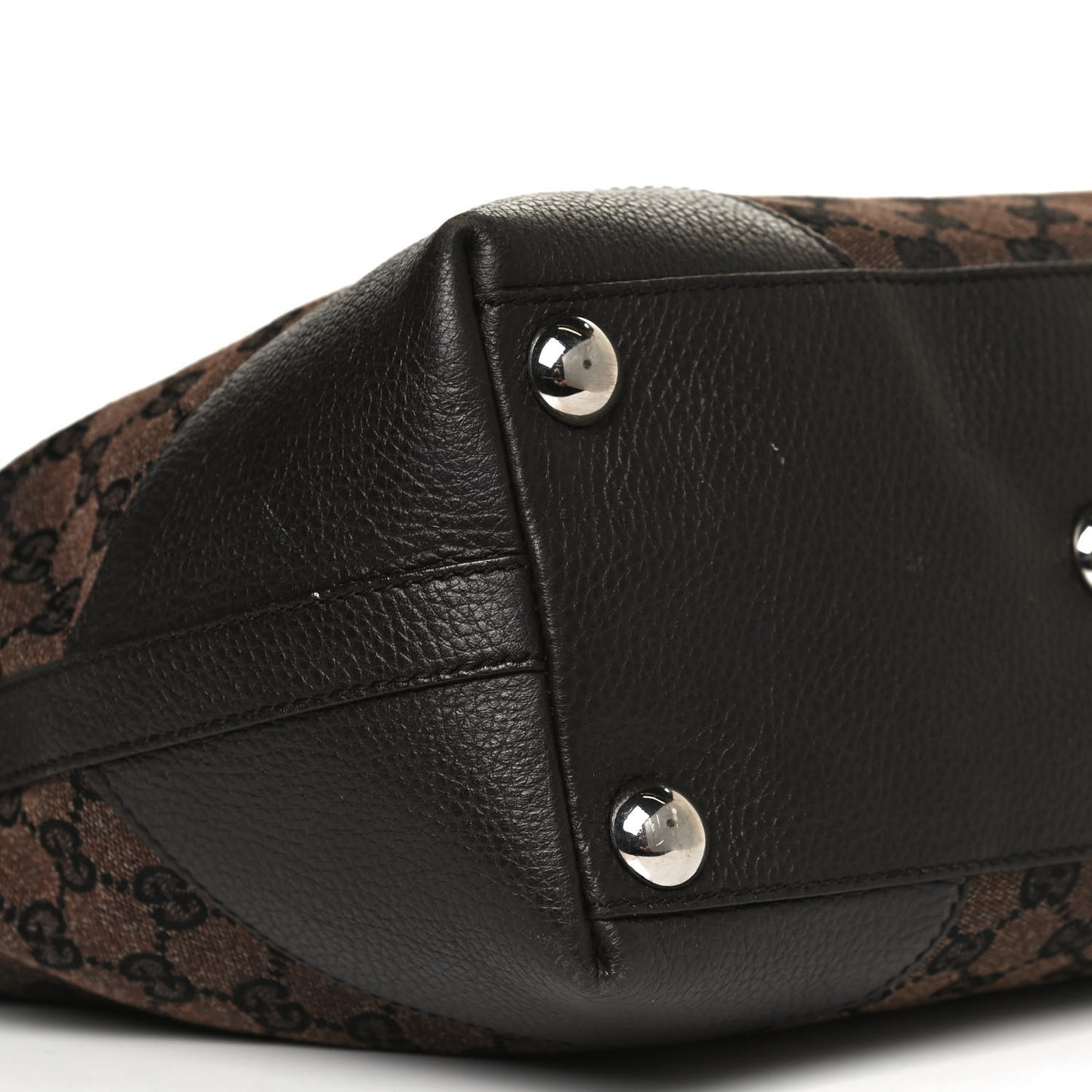 Monogram Tote Dark Brown