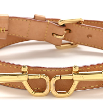 Louis Vuitton Vachetta 25mm Adjustable Shoulder Strap VVN 3 of 5