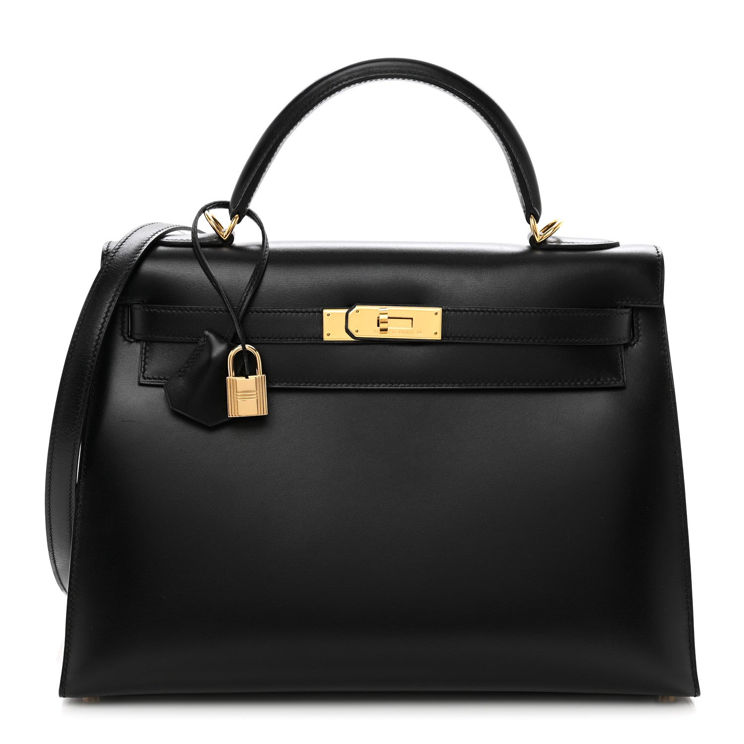 Hermes Box Kelly Sellier 32 Black 1 of 11