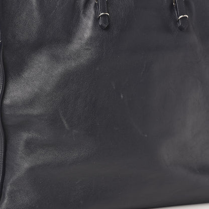 Balenciaga Veau Papier A4 Zip Around Tote Bleu Nuit 11 of 12