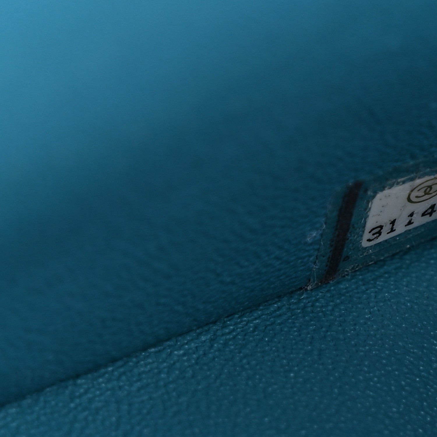 Chanel Lambskin Quilted Mini Rectangular Flap Green Blue 7 of 11