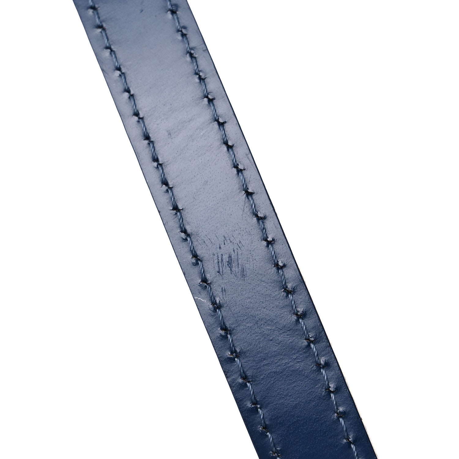 Louis Vuitton Calfskin 16mm Adjustable Shoulder Strap Indigo 8 of 8