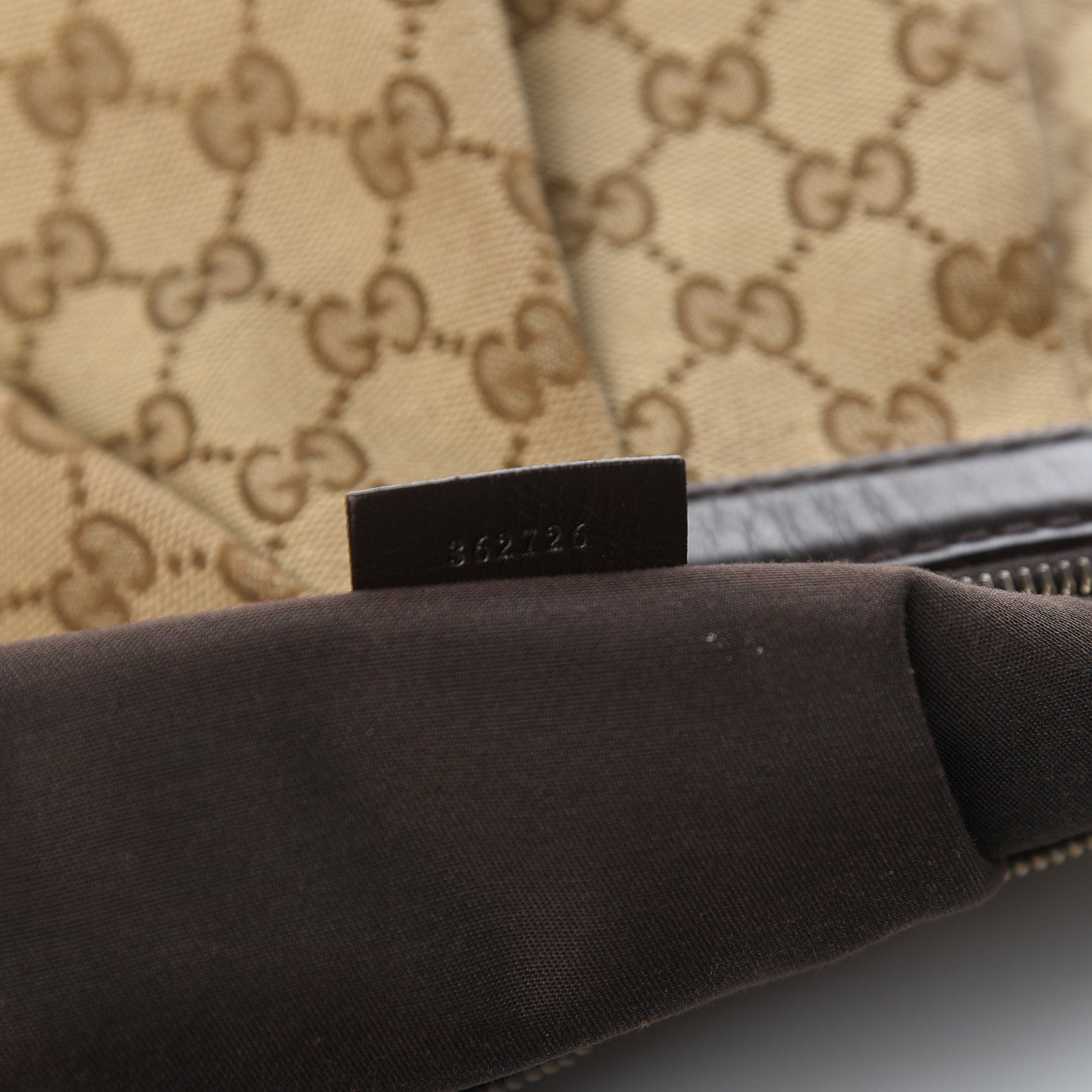 Gucci GG Monogram Medium Sukey Hobo Dark Brown 8 of 11