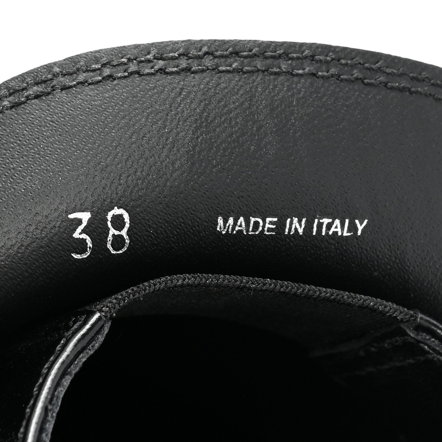 Prada Spazzolato Metal Triangle Logo 50mm Loafers 38 Black 8 of 12