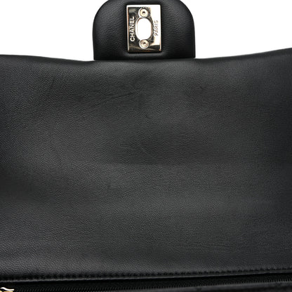 Chanel Lambskin Quilted Mini Top Handle Rectangular Flap Black 10 of 10