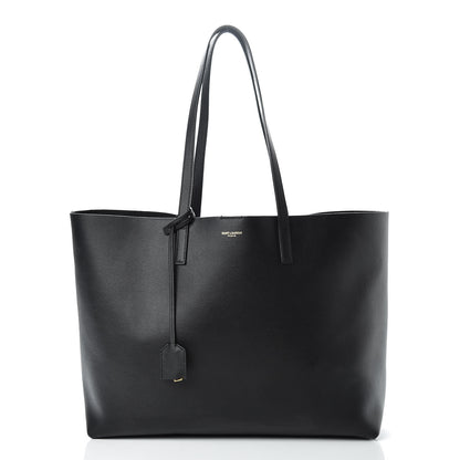 Saint Laurent Calfskin Large Shopping Tote Black 3 of 12