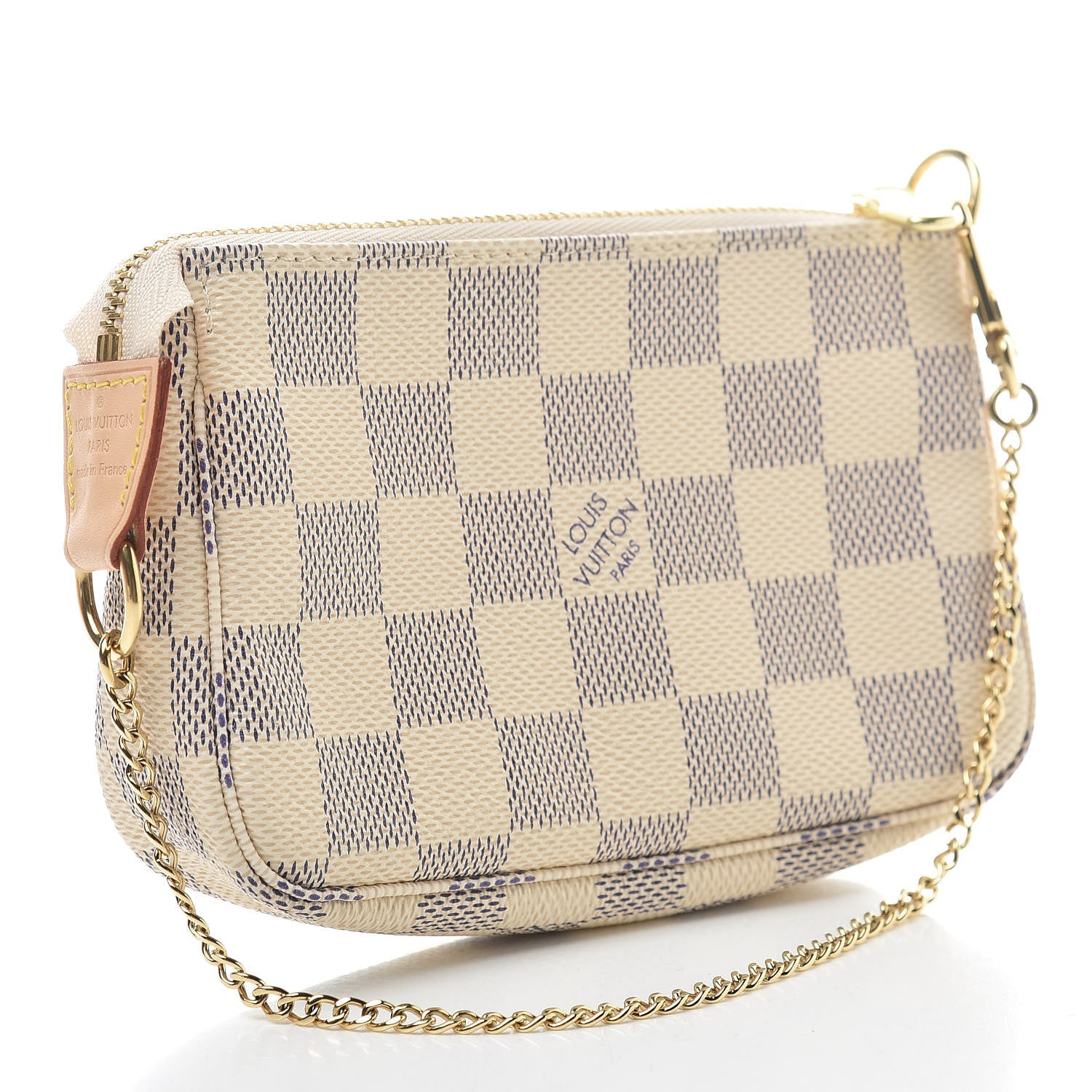 Louis Vuitton Damier Azur Mini Pochette Accessories 3 of 8
