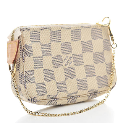 Louis Vuitton Damier Azur Mini Pochette Accessories 3 of 8