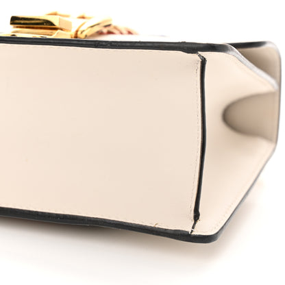 Gucci Calfskin Mini Sylvie Chain Shoulder Bag White 11 of 14