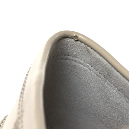 Fendi Vitello Abrasivato Fendigraphy 50mm Loafers 40 Blanco Babe 12 of 13