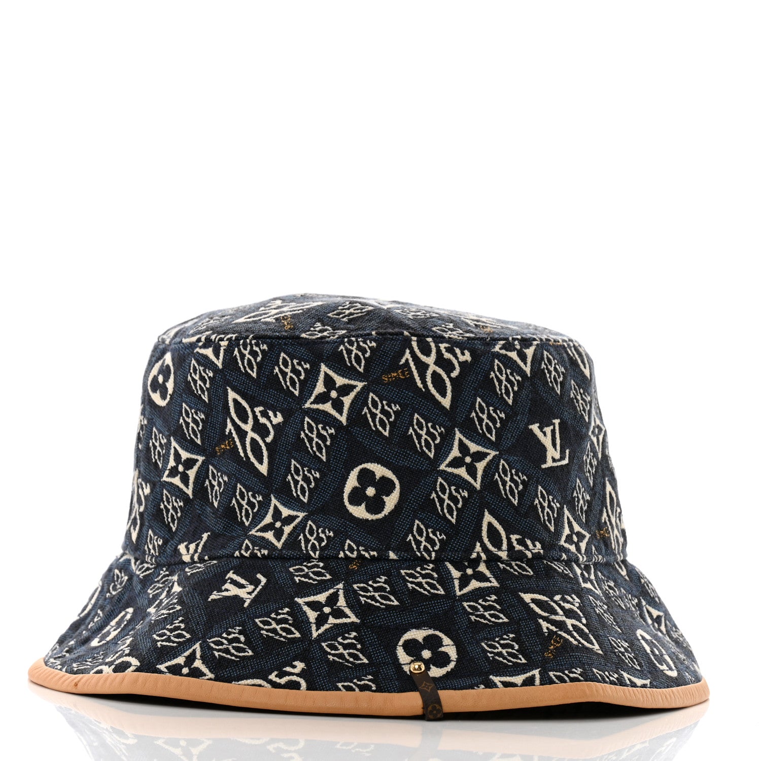 Louis Vuitton Jacquard Since 1854 Bucket Hat M Blue 4 of 8