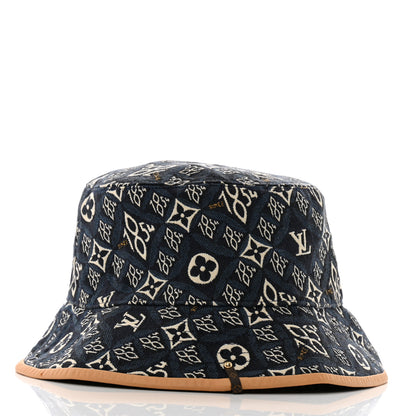 Louis Vuitton Jacquard Since 1854 Bucket Hat M Blue 4 of 8