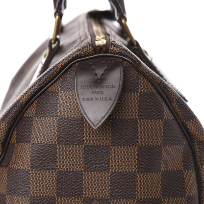 Louis Vuitton Damier Ebene Speedy 25 9 of 10
