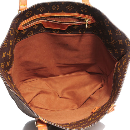 Louis Vuitton Monogram Sac Shopping Tote 6 of 7