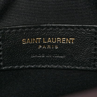 Saint Laurent Smooth Shiny Calfskin Medium Uptown Removable Pouch Burgundy 6 of 10