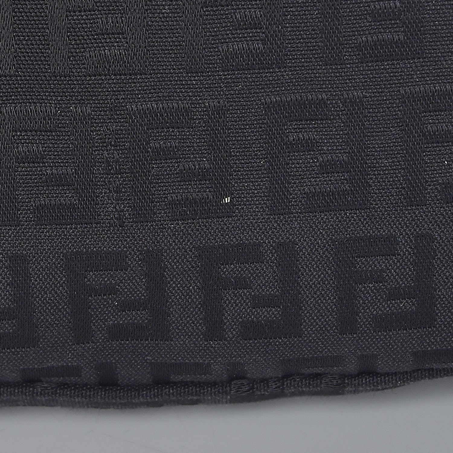 Fendi Zucchino Baguette Black 8 of 8