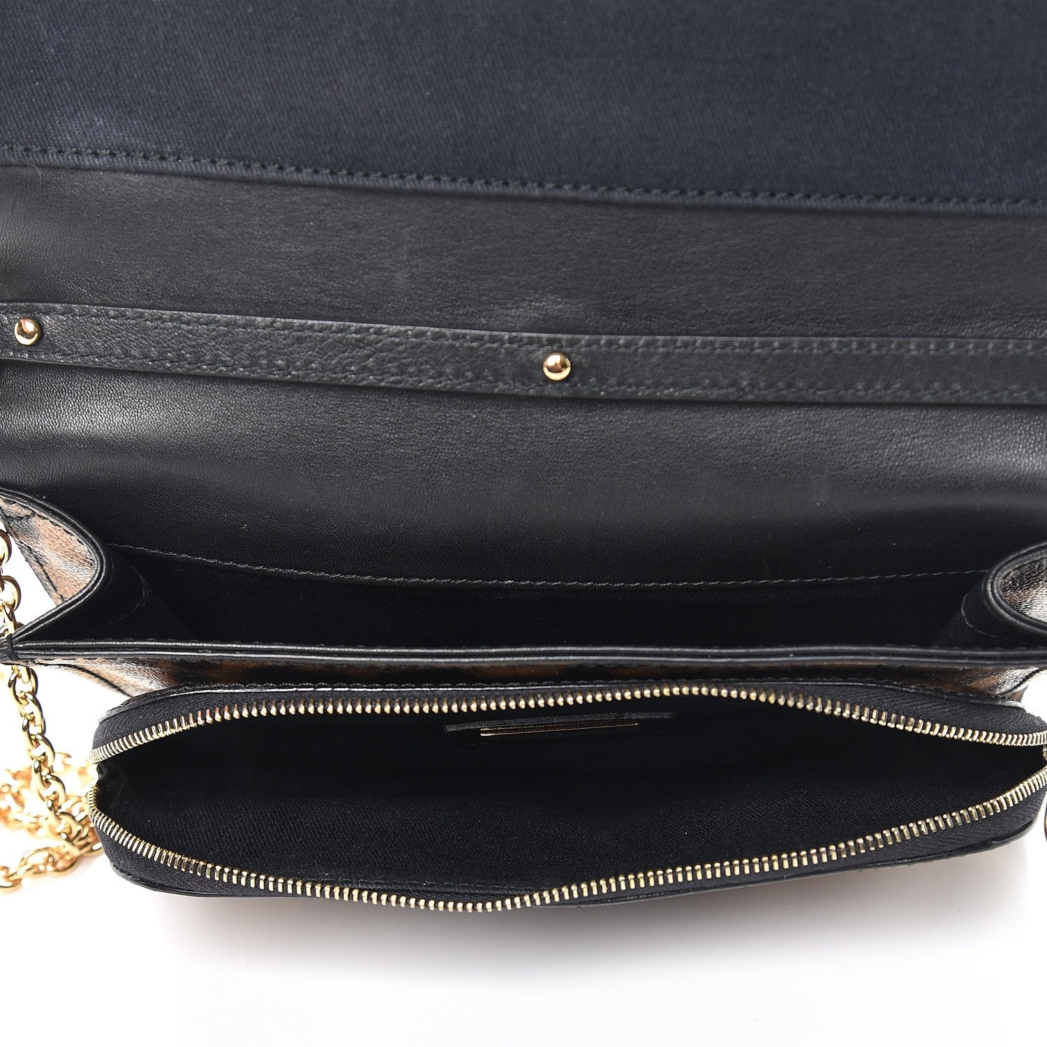 Dolce & Gabbana Dauphine Nina Flap Clutch Leopard 5 of 7
