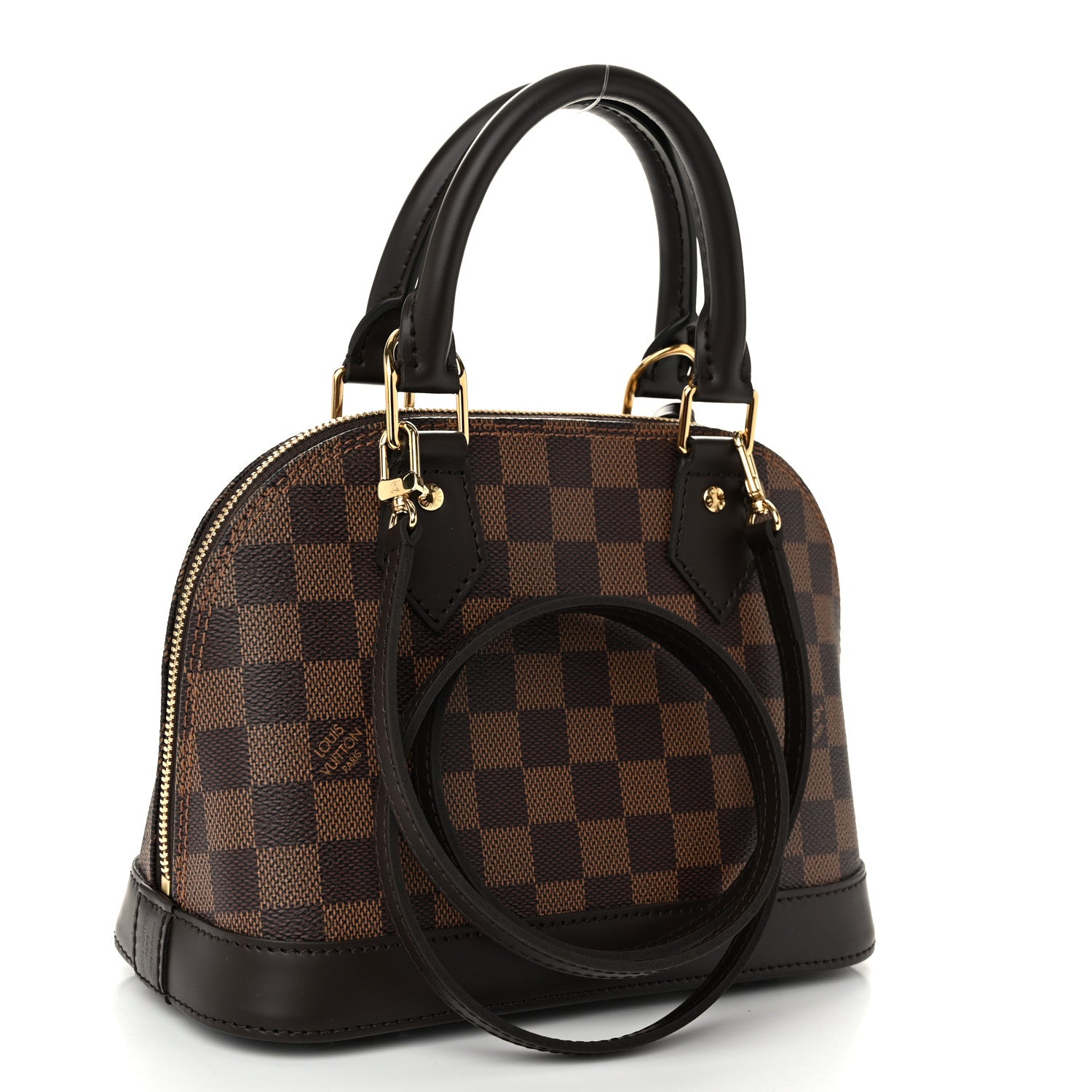 Louis Vuitton Damier Ebene Alma BB 3 of 9