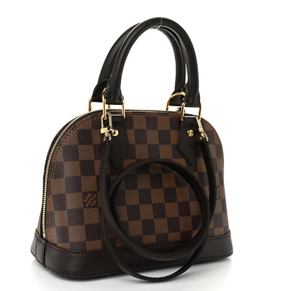 Louis Vuitton Damier Ebene Alma BB 3 of 9