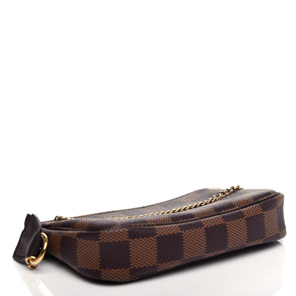Louis Vuitton Damier Ebene Mini Pochette Accessories 4 of 9