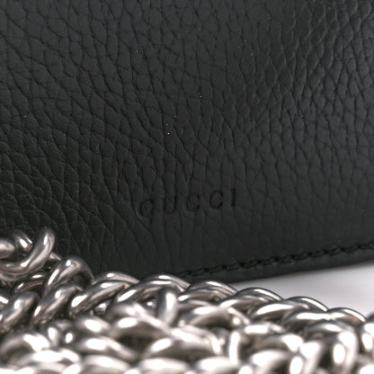Gucci Calfskin Mini Dionysus Shoulder Bag Black 9 of 12
