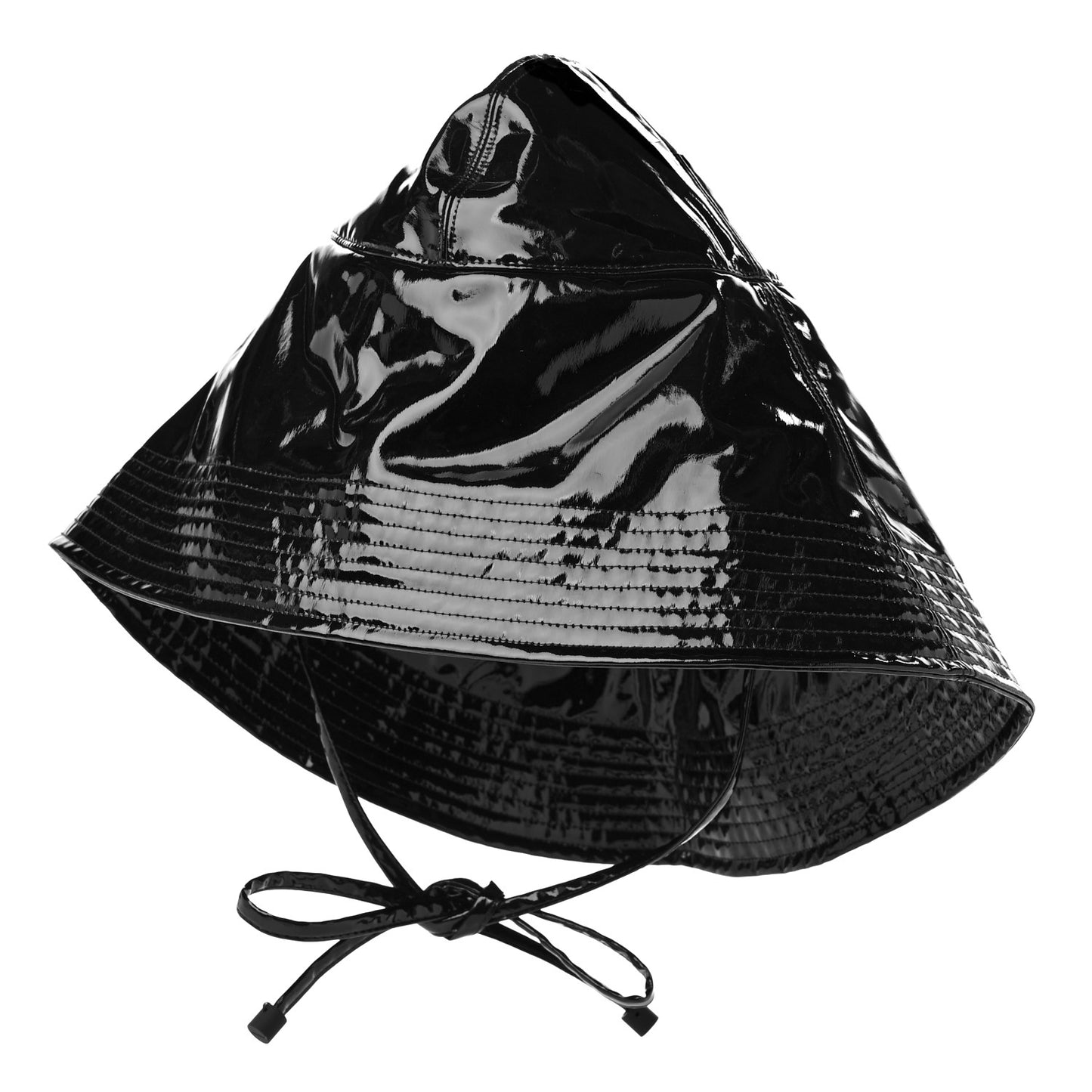 Vinyl Logo Rain Hat S Black