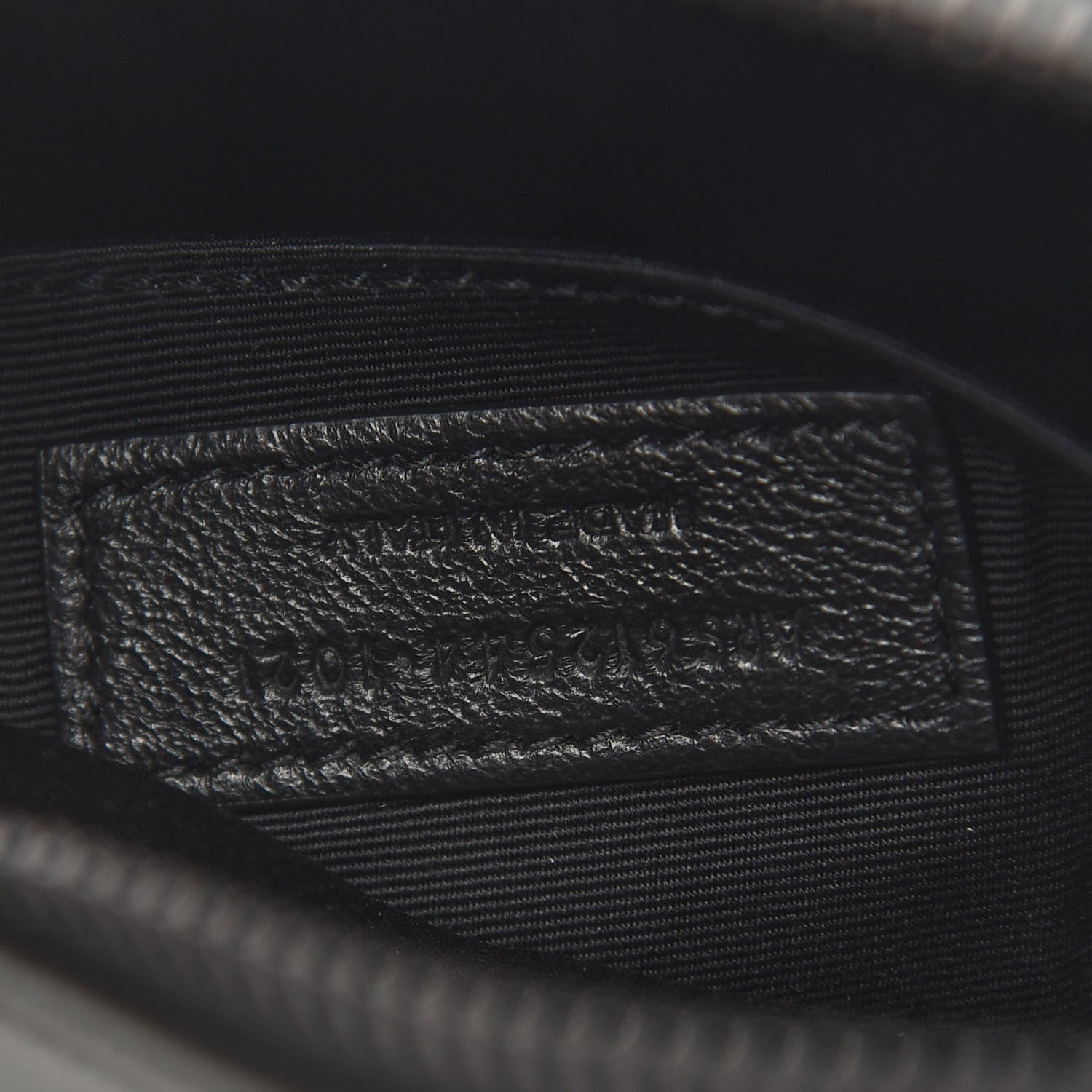 Saint Laurent Calfskin Matelasse Monogram Lou Camera Bag Black 7 of 10