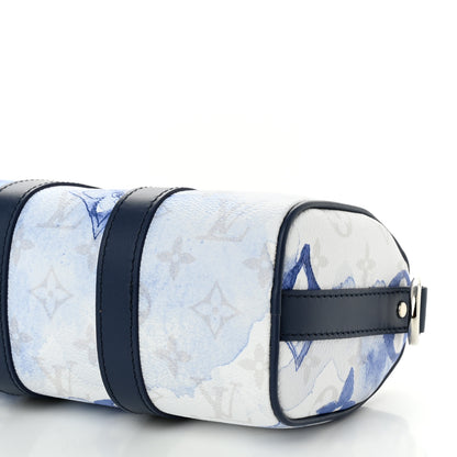 Louis Vuitton Monogram Watercolor Keepall XS Blue 10 of 10