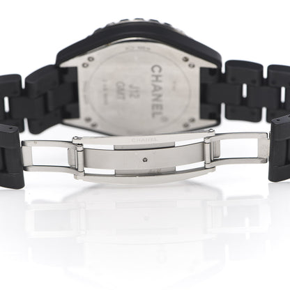Chanel Stainless Steel Matte Ceramic 41mm J12 GMT Automatic Watch Black 6 of 7
