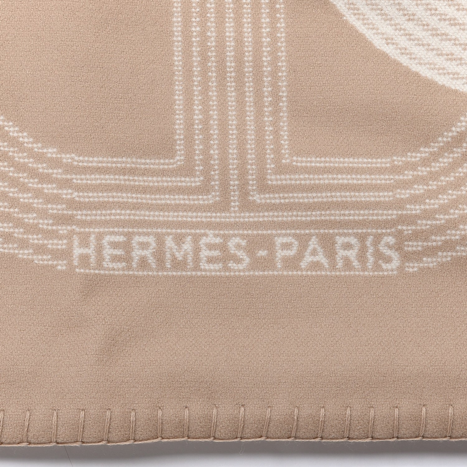Hermes Wool Circuit 24 Blanket Sable 4 of 5