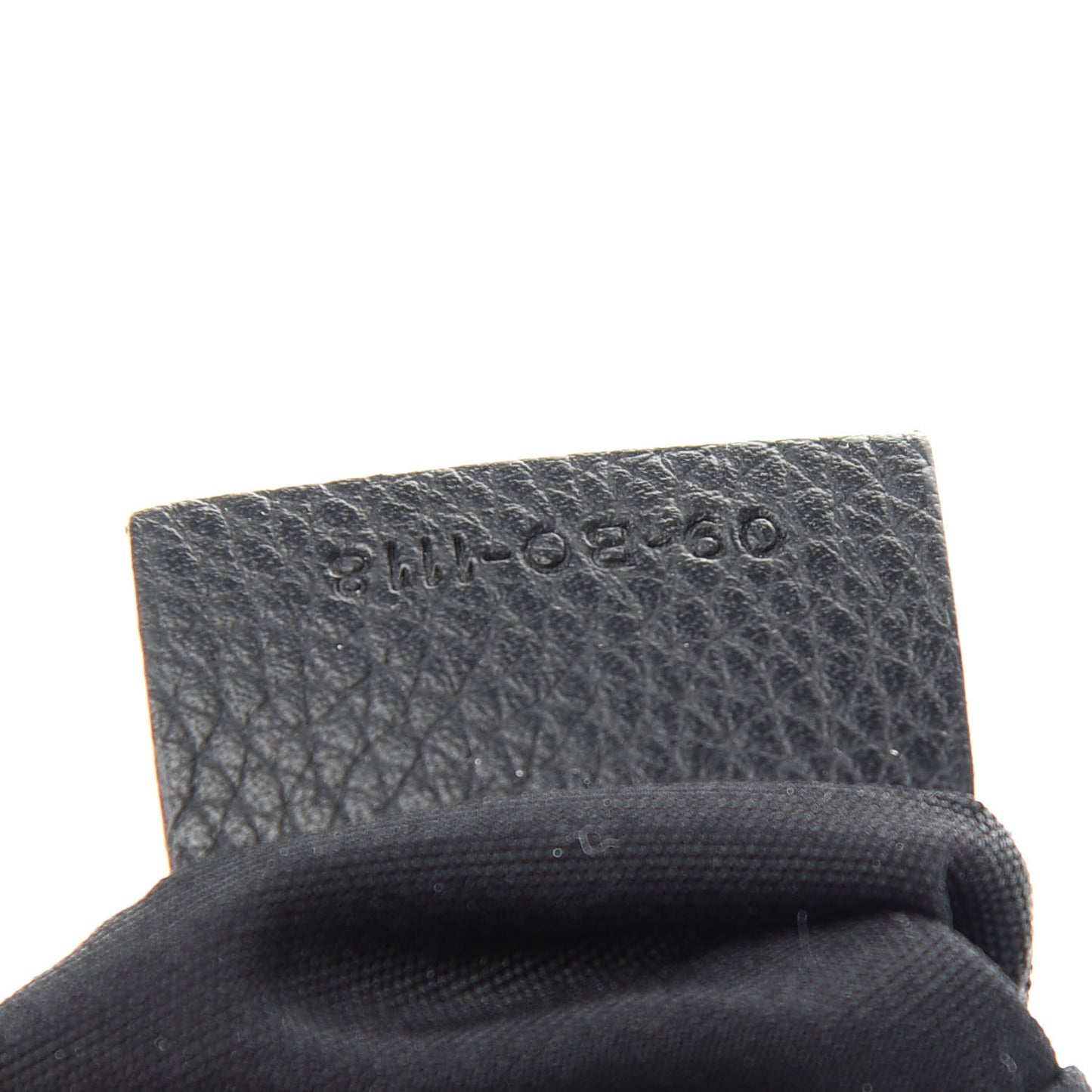Calfskin Mens Saddle Bag Black