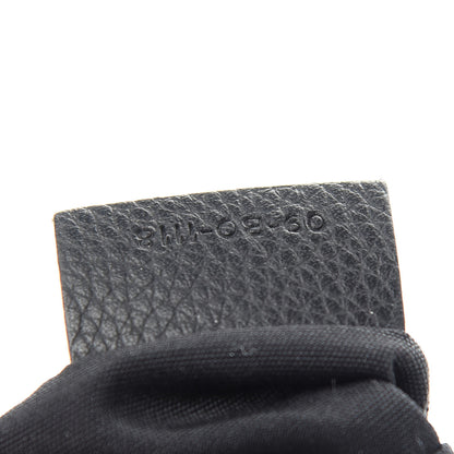 Christian Dior Calfskin Mens Saddle Bag Black 7 of 12