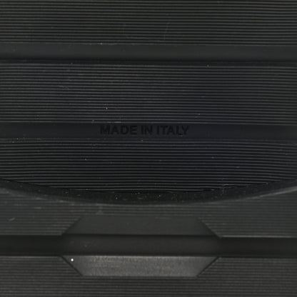 Chanel Shiny Calfskin Quilted Lace Up Combat Boots 40.5 Black 7 of 9