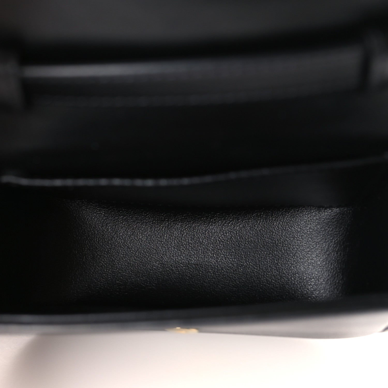 Celine Shiny Calfskin Mini Triomphe Black 4 of 9