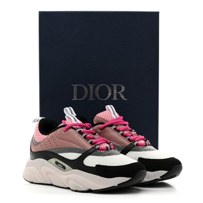 Christian Dior Technical Mesh Calfskin Womens B22 Sneakers 40 Red 10 of 10