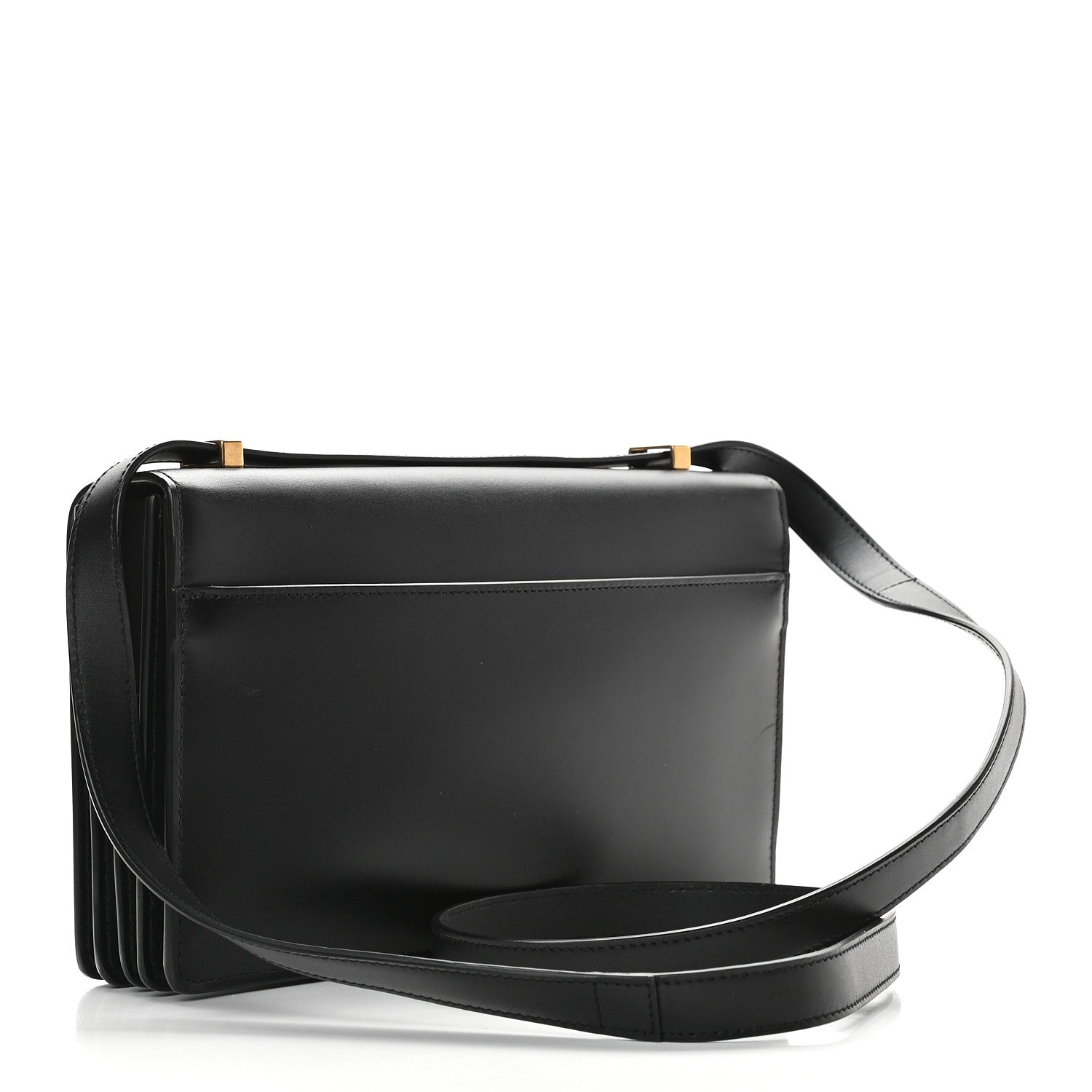 Saint Laurent Smooth Calfskin Shoulder Bag Black 3 of 8