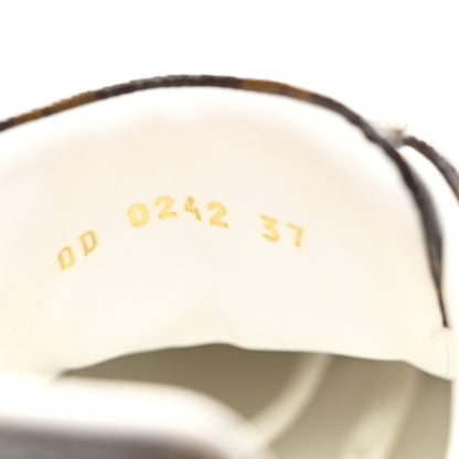 Louis Vuitton LV X YK Monogram Pumpkin Time Out Sneakers 37 10 of 10