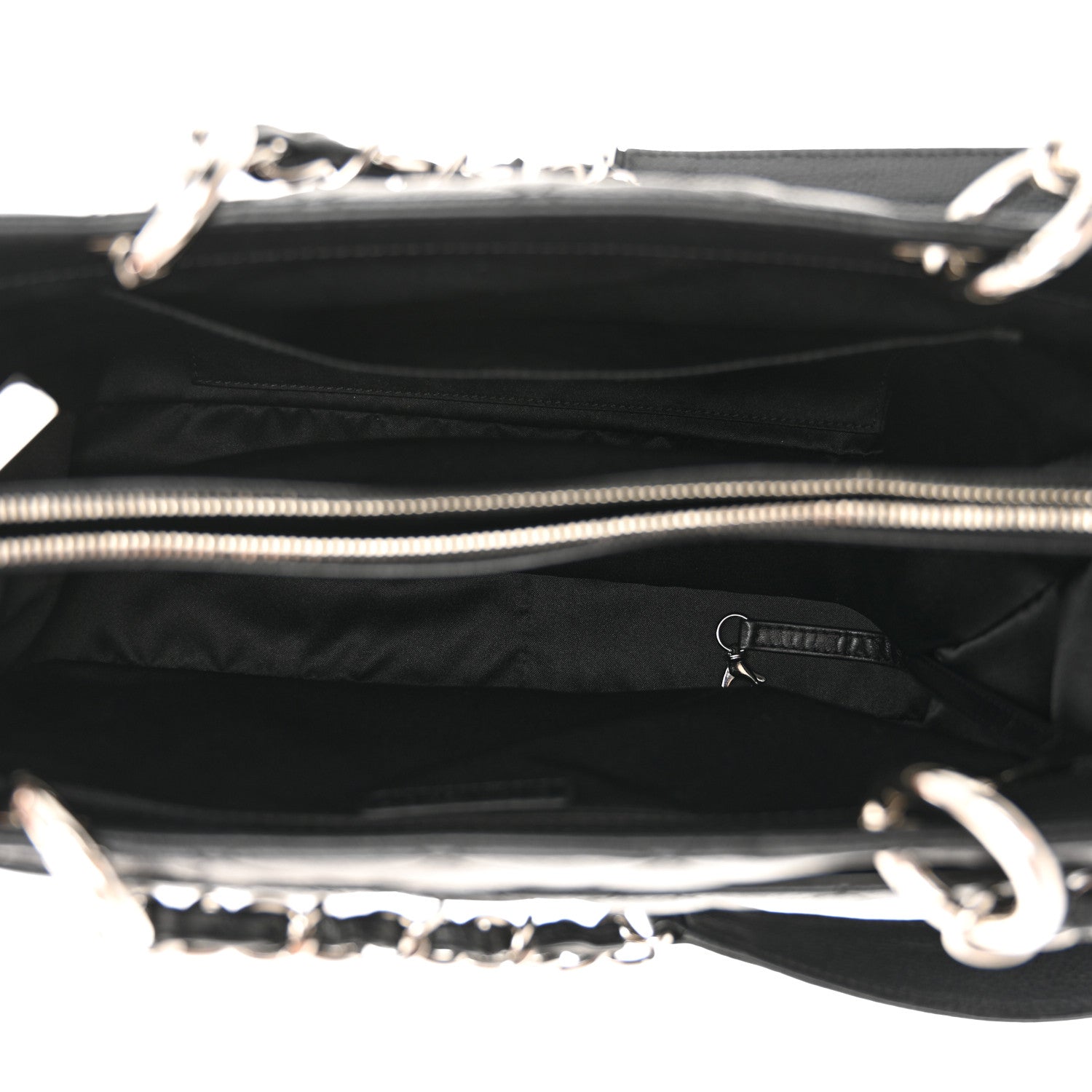 Chanel Caviar Quilted Grand Shopping Tote GST Black 5 of 12