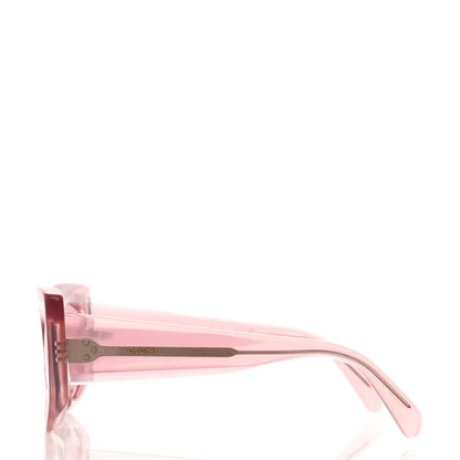Celine Acetate Bold Sunglasses CL402771 Pink 3 of 7