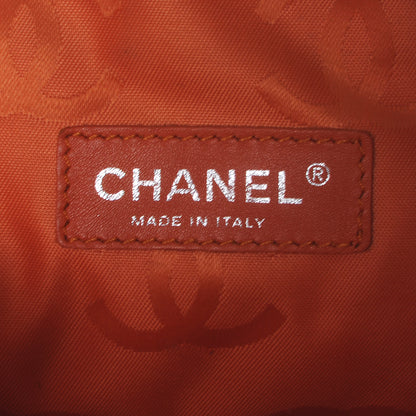 Chanel Calfskin Python Quilted Cambon Flat Tote Khaki 5 of 7