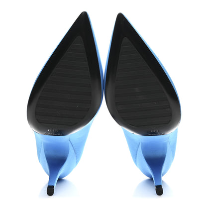 Louis Vuitton Satin Archlight Pumps 38.5 Blue 5 of 9