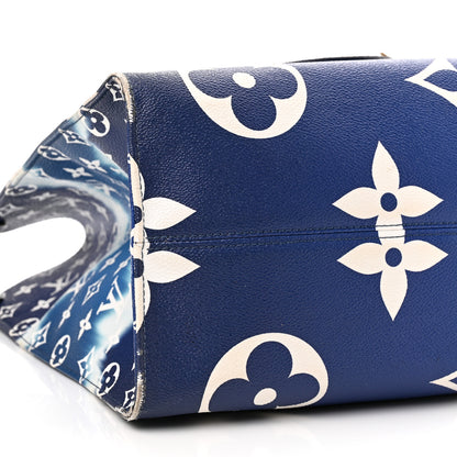 Louis Vuitton Monogram Escale Onthego GM Blue 9 of 15