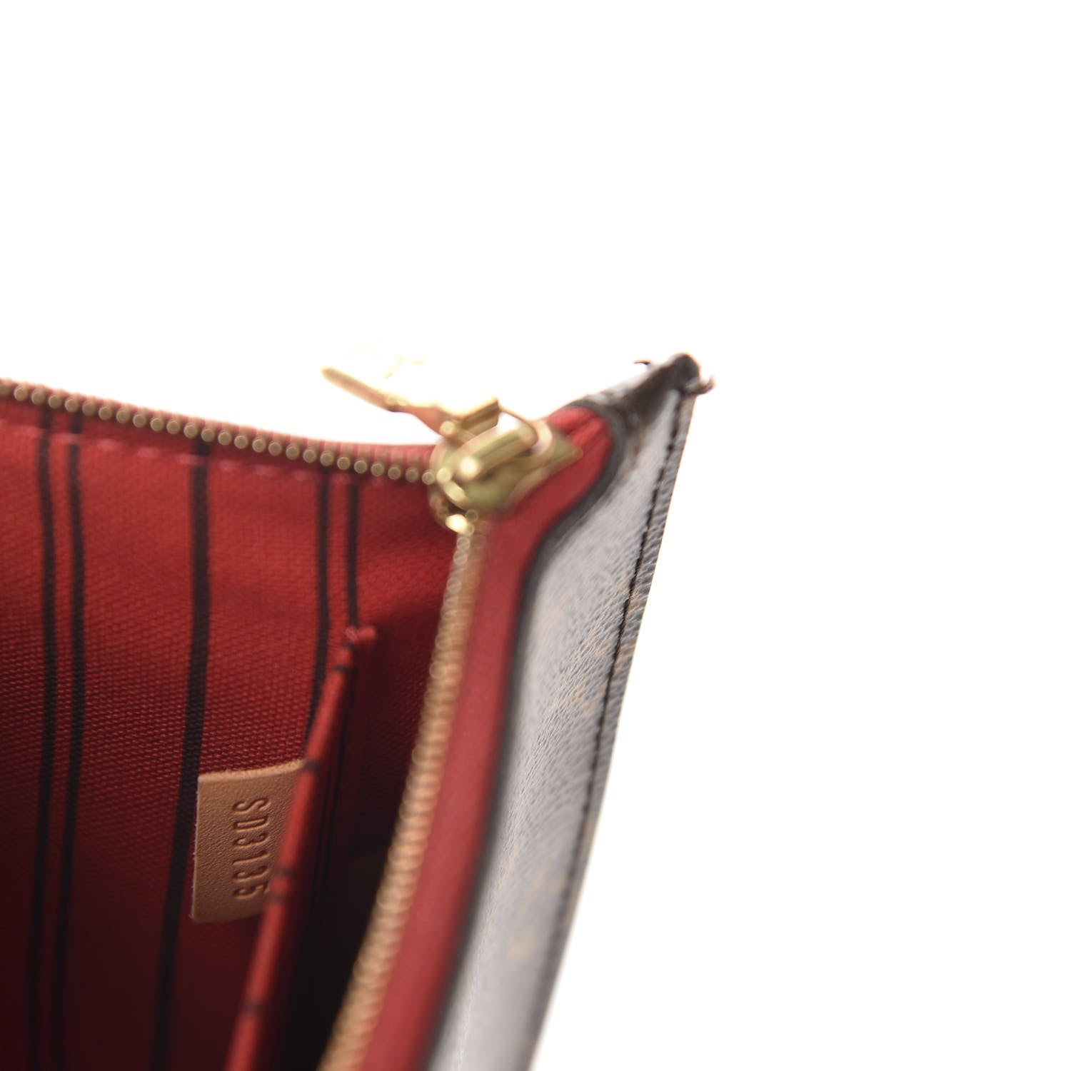 Louis Vuitton Monogram Neverfull MM GM Pochette Cherry 7 of 8