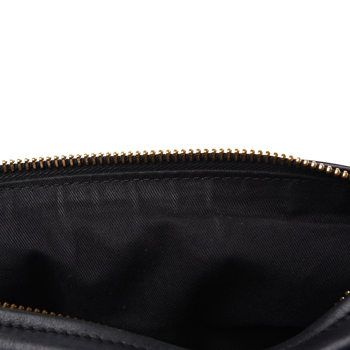 Calfskin Whipstitch Small Pandora Black
