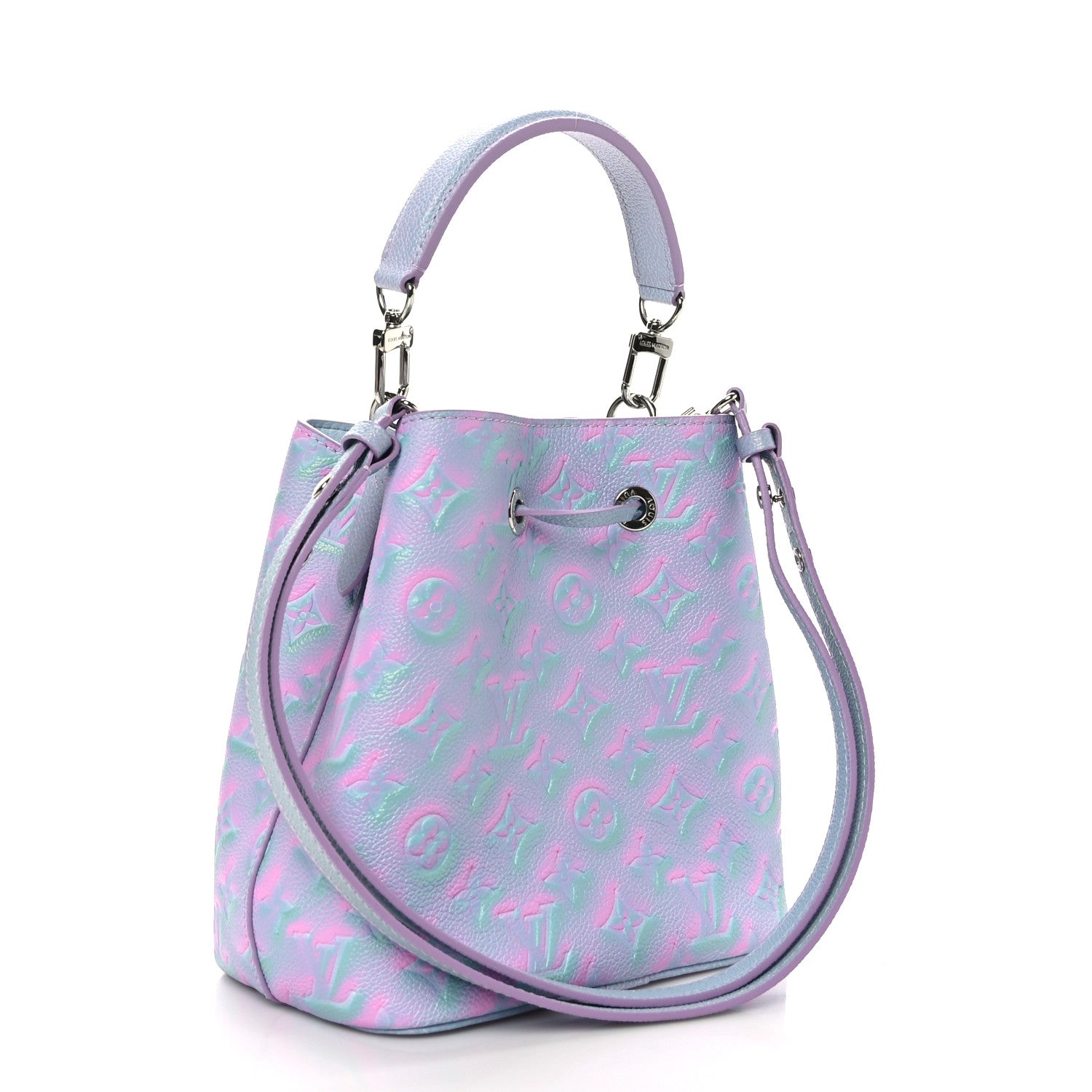 Louis Vuitton Empreinte Monogram Summer Stardust Neonoe BB Lilas 3 of 10
