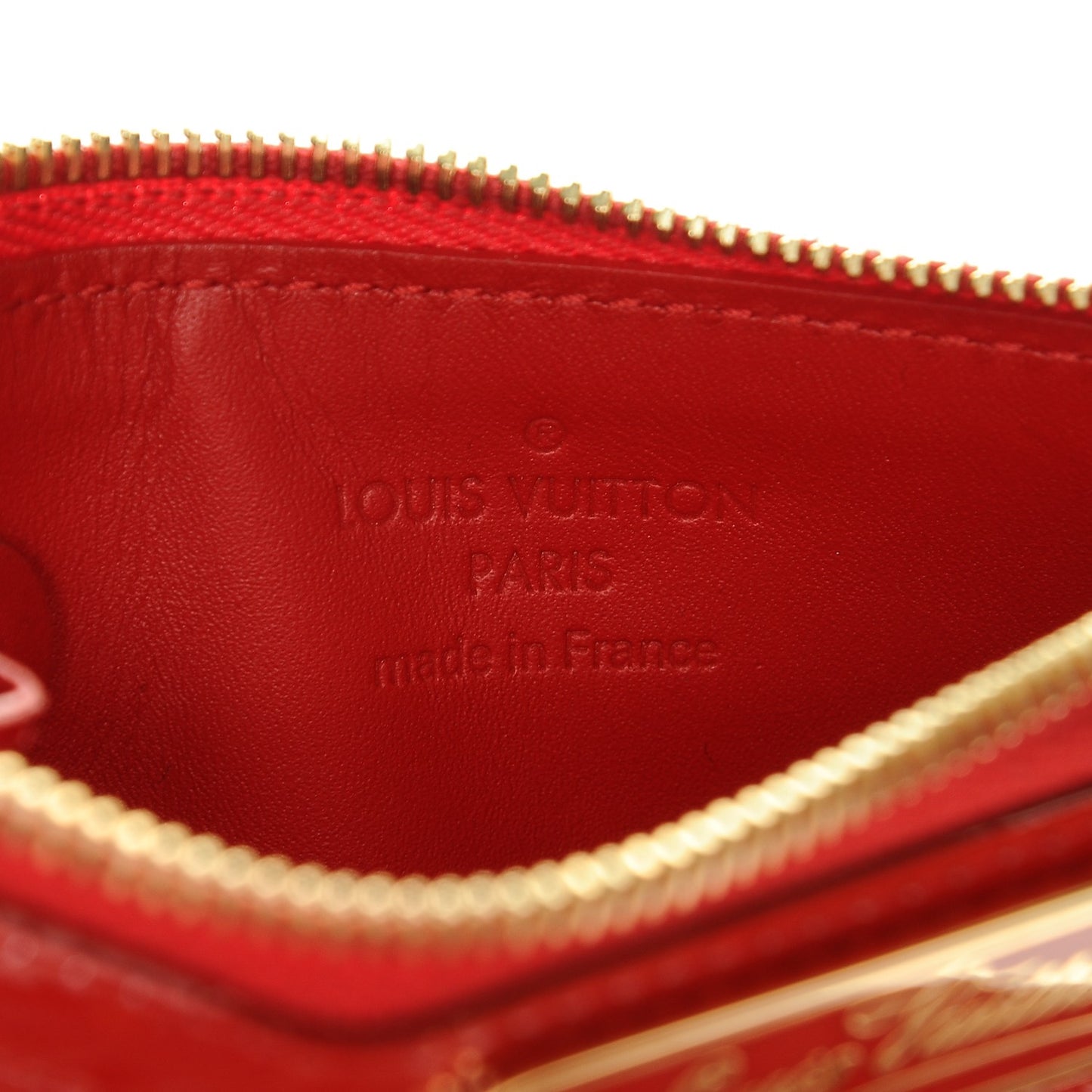 Vernis Key Pouch Cherry