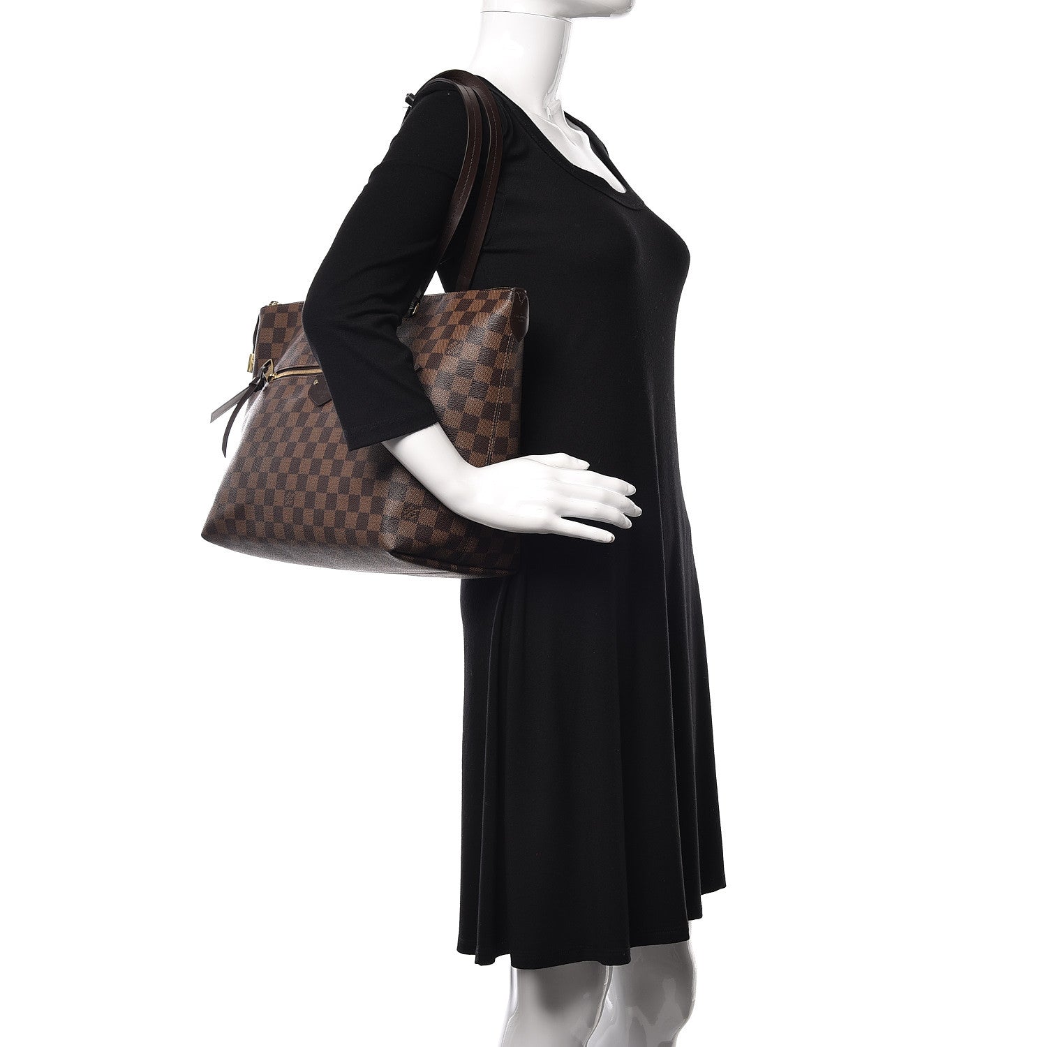 Louis Vuitton Damier Ebene Iena MM 2 of 12